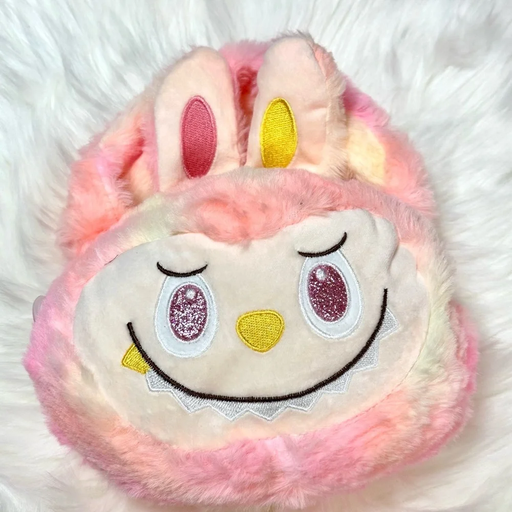 Handbag/Crossbody Colorful Labubu Monster Face Kids Bag